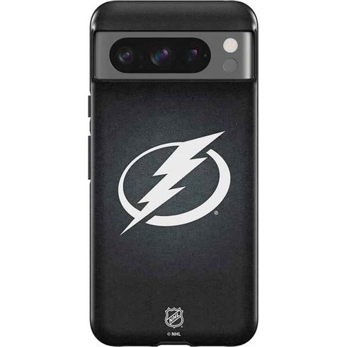 NHL Tampa Bay Lightning Black Background Google Pixel 8 Pro Impact Case